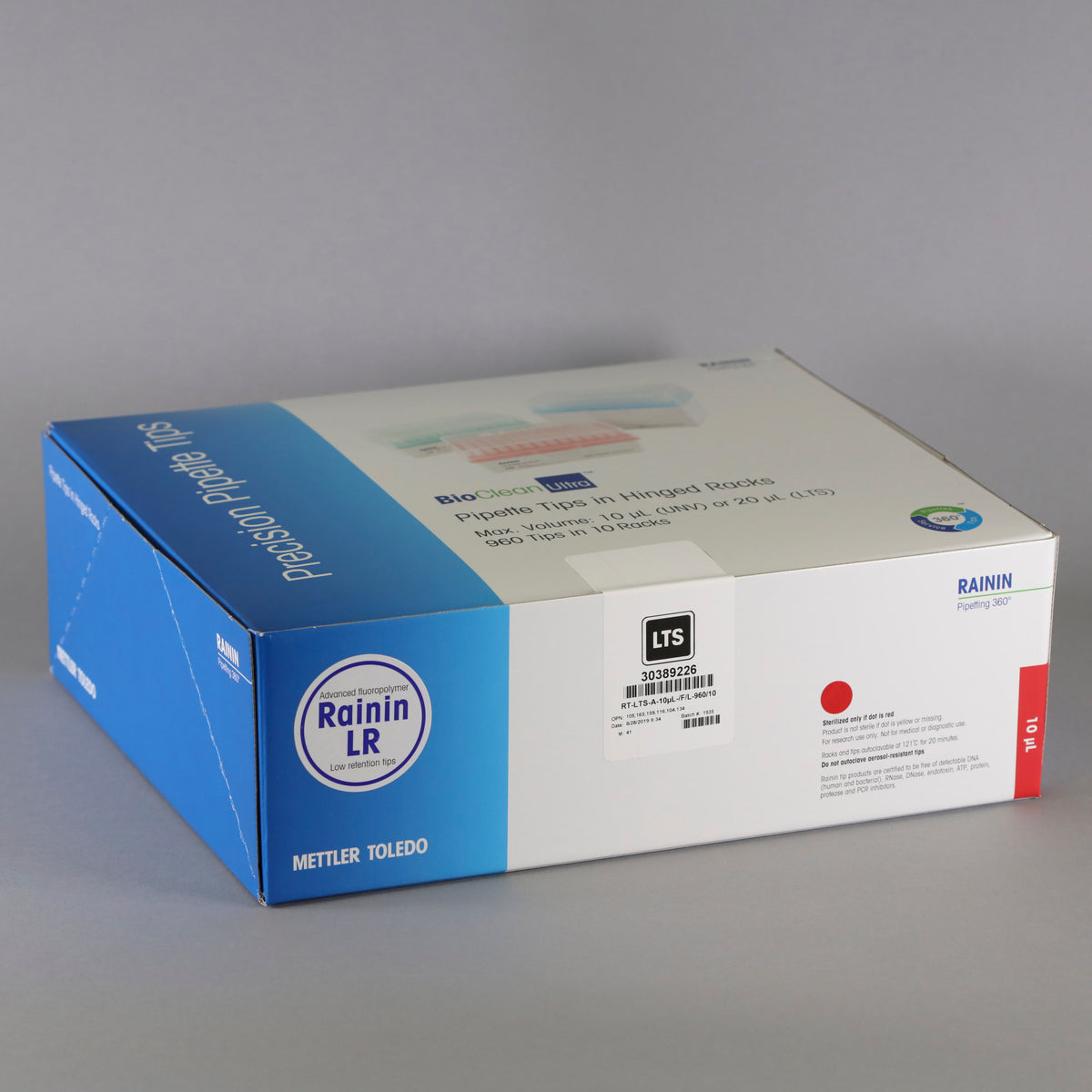 Rainin RTLTSA 10uL Pipette Tips 30389226 reLAB