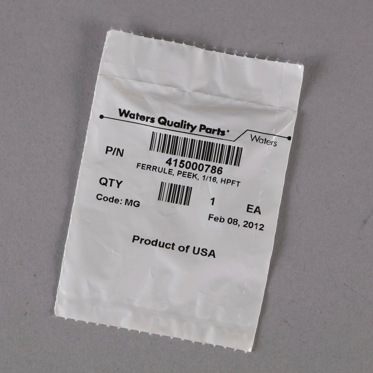 Waters PEEK 1/16 Ferrule #415000786 – reLAB