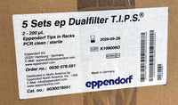 Eppendorf EP Dualfilter 2-200uL Pipette Tips #0030078551