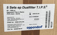 Eppendorf EP Dualfilter 50-1000uL Pipette Tips #0030078578