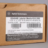 Agilent Microplate Barcode Labeler Media Kit #G5404-60005