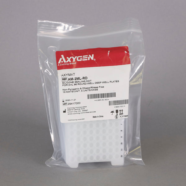 Axygen AxyMat Silicone Microplate Sealing Mats #AM-2ML-RD