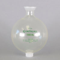 Chemglass 1000mL Plastic Coated Round Bottomed Flask #CG-1508-P-34