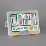 Chemglass Complete Evaporator Vial Adapter Set #CG-1318-40