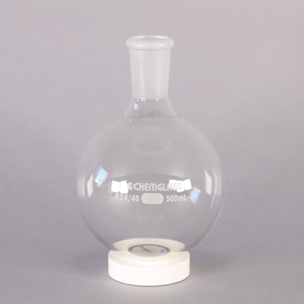 Chemglass 500mL Heavy Wall Round Bottom Flask #CG-1506-20