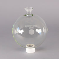 Chemglass Heavy Wall Round Bottom Spherical Joint 3L Flask #CG-1508-15