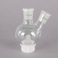 Chemglass 50mL 2 Neck Heavy Wall Round Bottom Flask #CG-1520-46