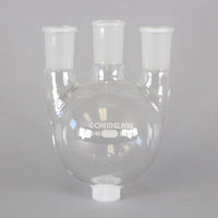Chemglass 500mL 3-Neck Heavy Wall Round Bottom Flask #CG-1522-05