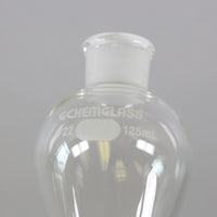 Chemglass 125mL Squibb Separatory Funnel #CG-1742-03