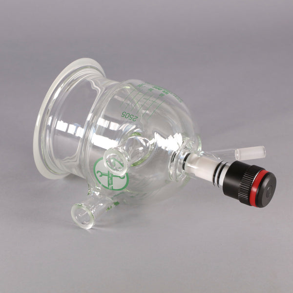 Chemglass 300mL Jacketed Reaction Vessel #CG-1929-X11