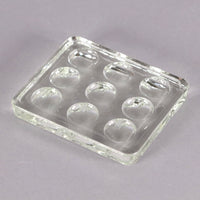 Corning Pyrex 9-Well Glass Spot Plates #722085