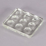 Corning Pyrex 9-Well Glass Spot Plates #722085