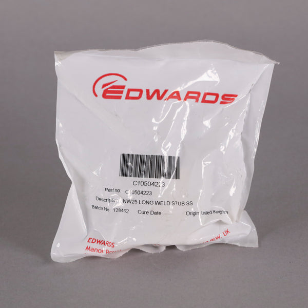 Edwards NW25 Long Weld Stainless Stub #C105-04-223
