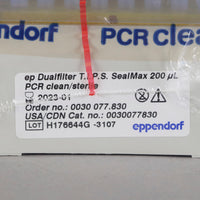 Eppendorf 200uL ep Dualfilter T.I.P.S. SealMax Filter Pipet Tips #0030077830