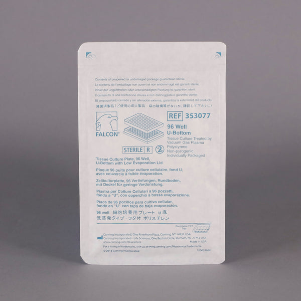 Falcon 96-Well U-Bottom Polystyrene Microplates #353077