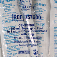 Falcon Centennial 100mL Serological Pipet #357600