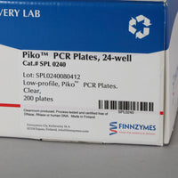 Finnzymes Piko 24-Well Low Profile Clear PCR Plates #SPL-0240