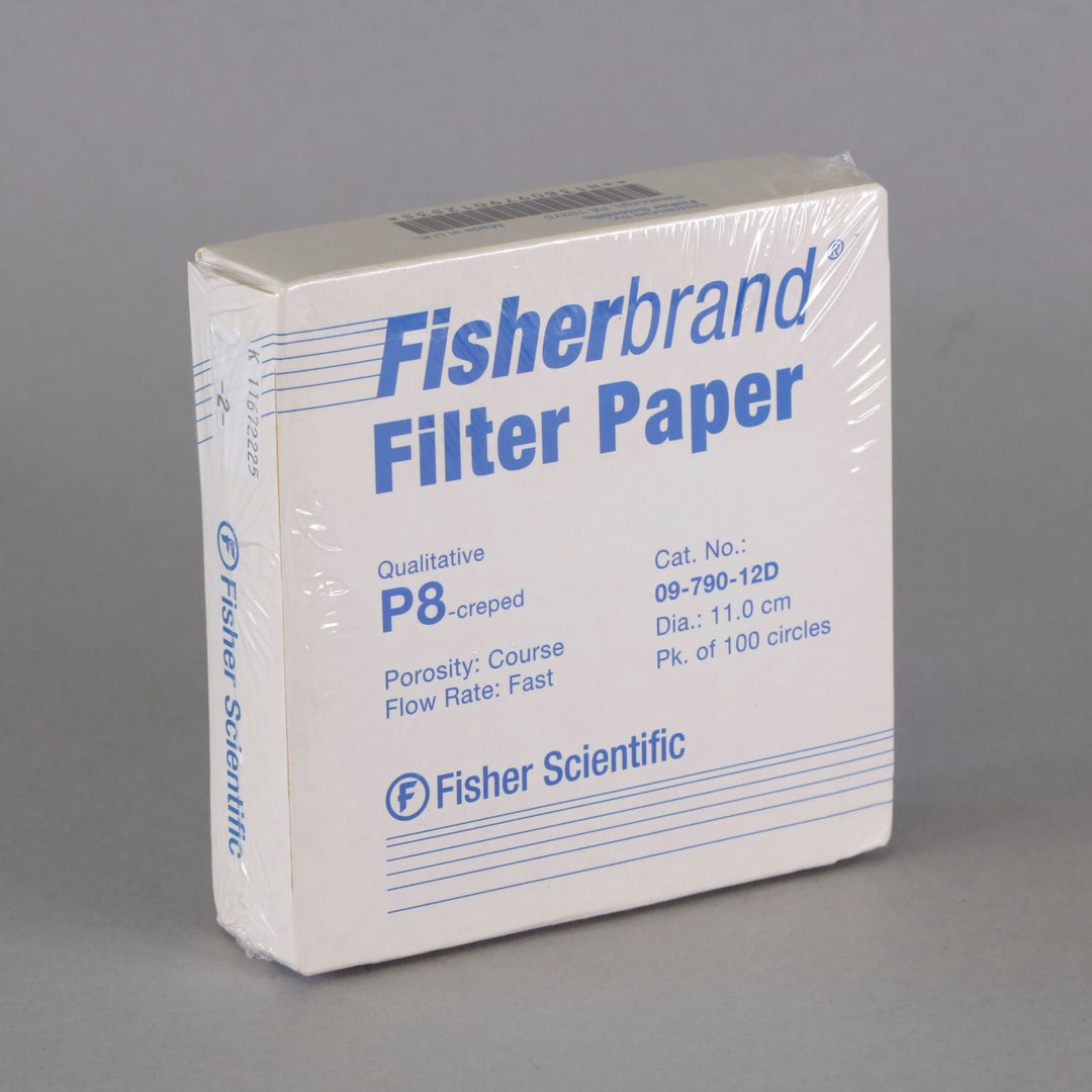 Fisherbrand Qualitative P8Creped Filter Paper Circles 0979012D reLAB