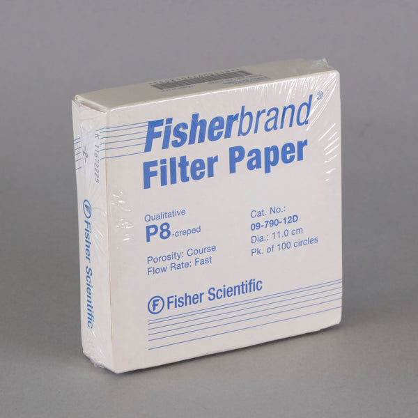 Fisherbrand Qualitative P8-Creped Filter Paper Circles #09-790-12D