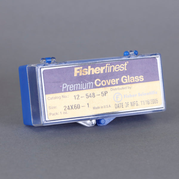 Fisher 60x24mm Premium Cover Glass #12-548-5P