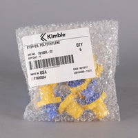Kimble Size 22 Linear HDPE Glassware Stopper #28160R-22
