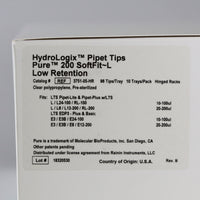 MBP HydroLogix Pure 200 SoftFit ~ L Low Retention Pipet Tips #3751-05-HR