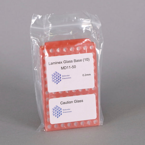 Molecular Dimensions 200 Micron Laminex Glass Base 0.2mm #MD11-50