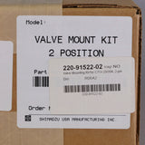 Shimadzu 2-Position Valve Mounting Kit #220-91522-02