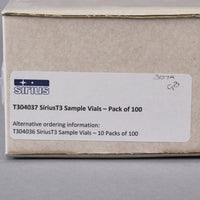 SiriusT3 Sample Vials #T304037