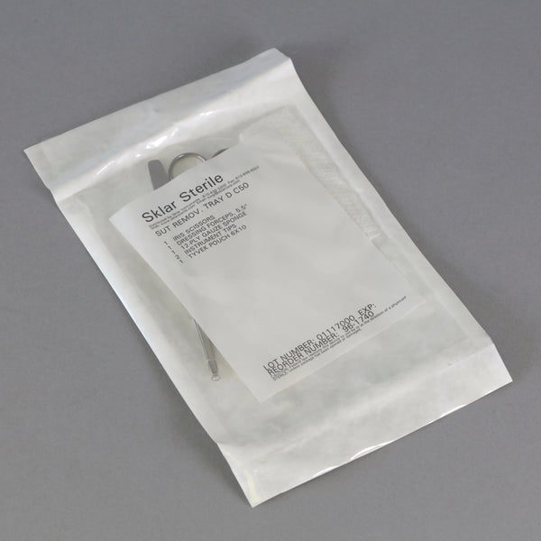 Sklar Suture Removal Tray "D" Sterile #96-1740