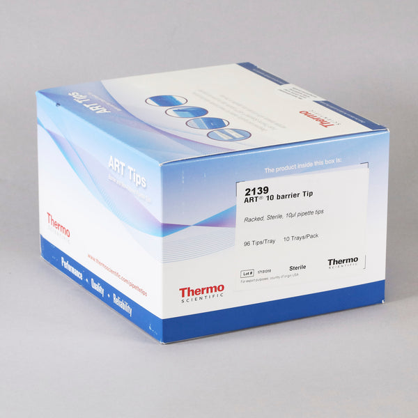Thermo ART 10uL Barrier Pipette Tips #2139