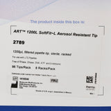 Thermo ART 1200L SoftFit~L 1200uL Pipette Tips #2789