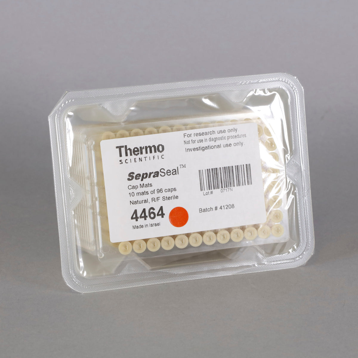 Thermo Scientific Matrix SepraSeal Cap Mats #4464 – reLAB