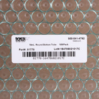 Thomson 18mL Round Bottom Culture Tubes #81778
